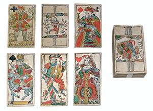 Animal tarot card deck, printed by Waisenhausd... Animal tarot card deck, printed by Waisenhausd...