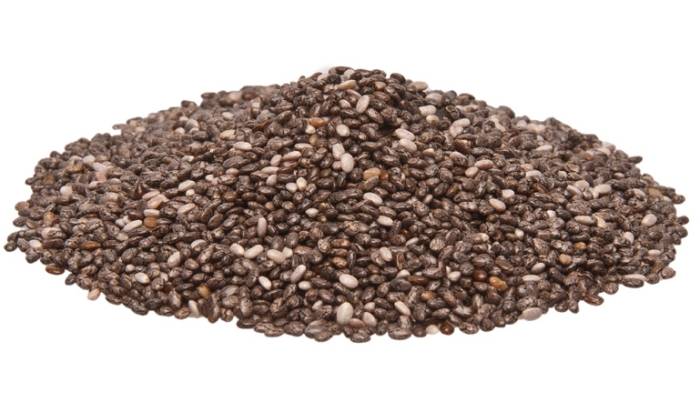 Chia semena so bogata z beljakovinami